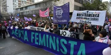 Marcha del colectivo Ni Una Menos por Córdoba