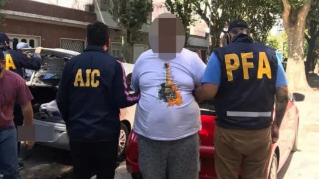 Arresto del Gordo Salomón en Buenos Aires