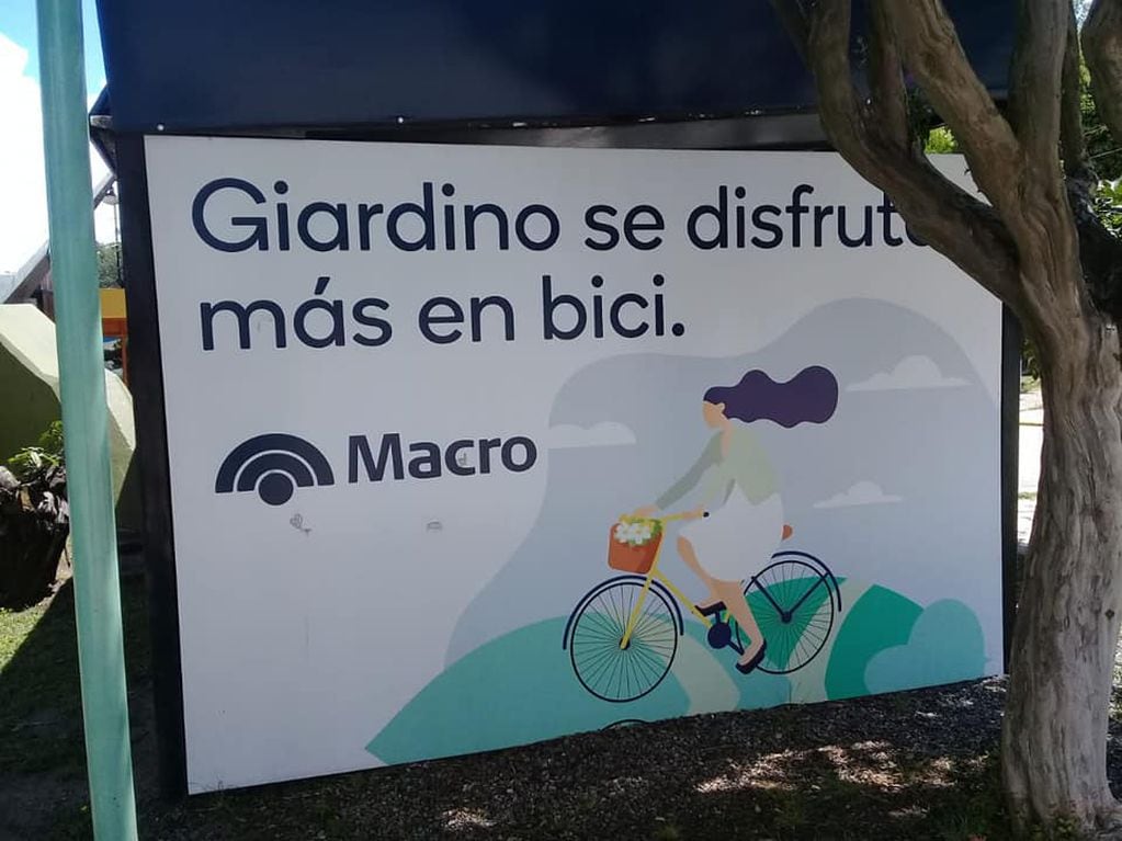 Préstamo de bicicletas en Villa Giardino.