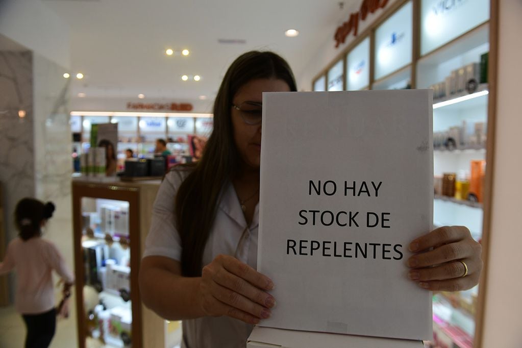 Dengue, en farmacias y droguerías hay faltantes de repelentes (Ramiro Pereyra /La Voz)