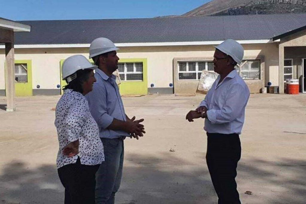 El ministerio de Educación de Río Negro publicó los avances de la obra en Bariloche (web).