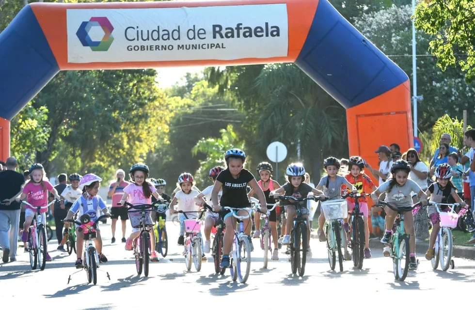 "Ciclismo en los barrios" es muy popular en Rafaela
