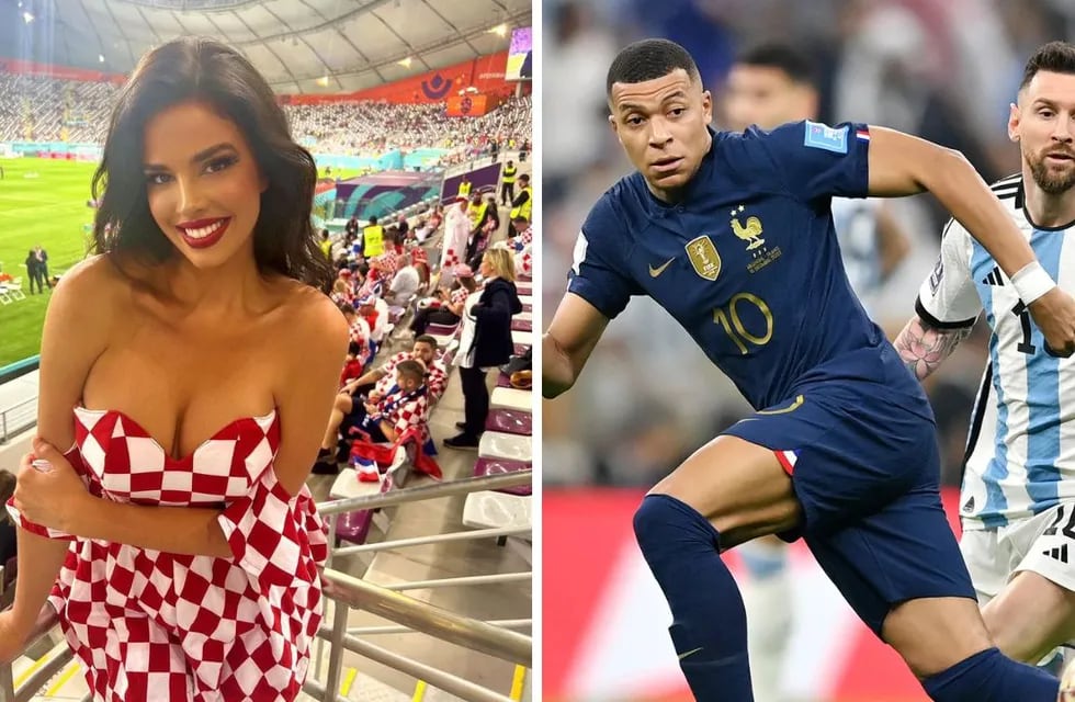 ¿Resentida con Argentina? Ivana Knoll, la novia del Mundial, pidió el balón de Oro para Mbappé
