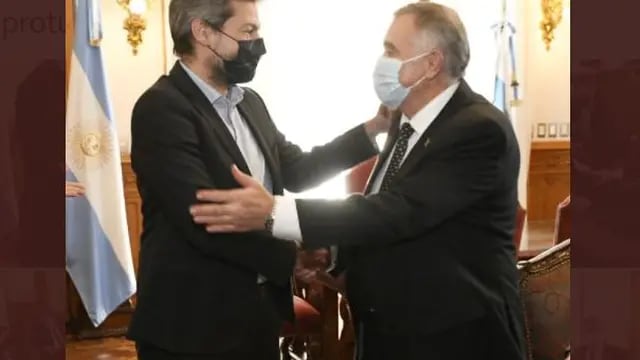 Jaldo recibió al ministro Lammens en Tucumán.