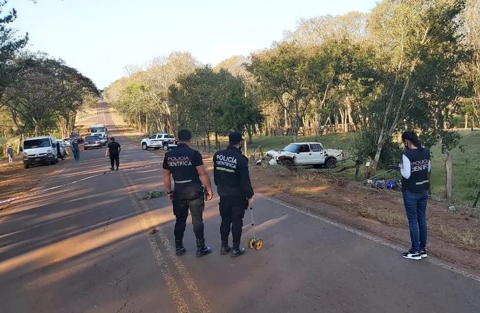 Siniestro vial en Santiago de Liniers dejó como saldo un motociclista fallecido.
