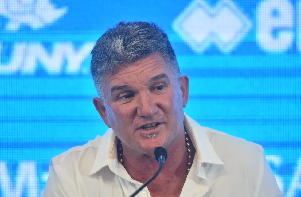Luis Fabián Artime, presidente de Belgrano desde 2021, de cara a los comicios de este año (Pedro Castillo / La Voz).