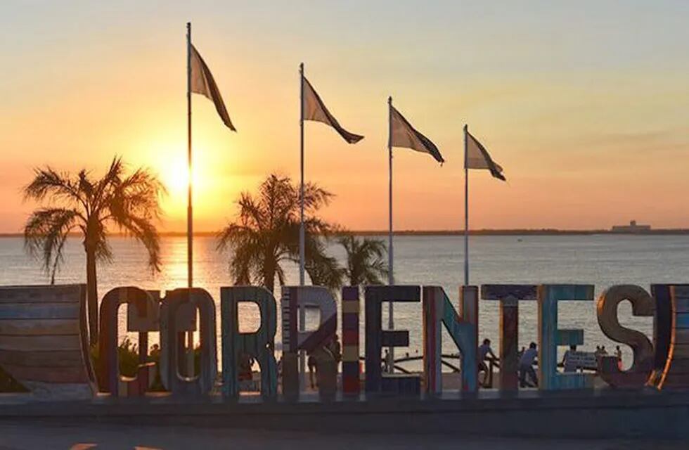 Costanera Sur de la Capital de la provincia de Corrientes a orillas del río Paraná.