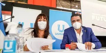Vuoto firmó junto a  Nación el saneamiento del Sector K y D de la Ciudad