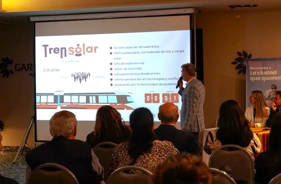 El Ente de Promoción Turística provincial llevó adelante la gira de presentación del Tren Solar de la Quebrada para provincias del NOA.