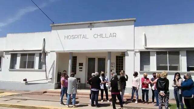 Vecinos de Chillar, preocupados por el Hospital