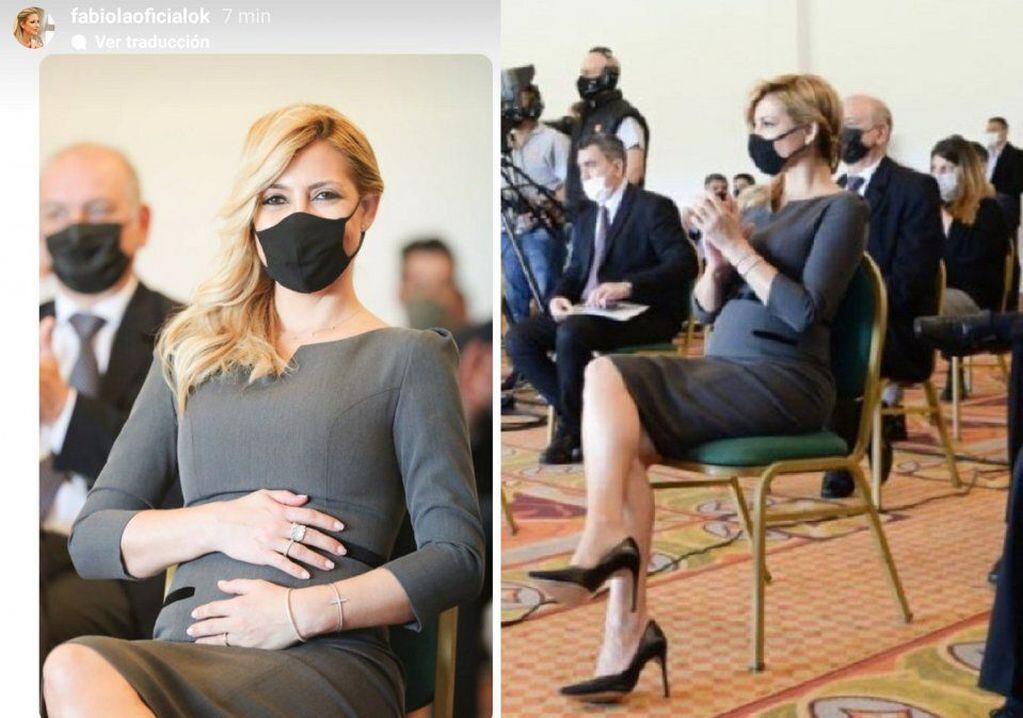 Las fotos que comenzaron el rumor sobre el embarazo de Fabiola Yañez y Alberto Fernández.