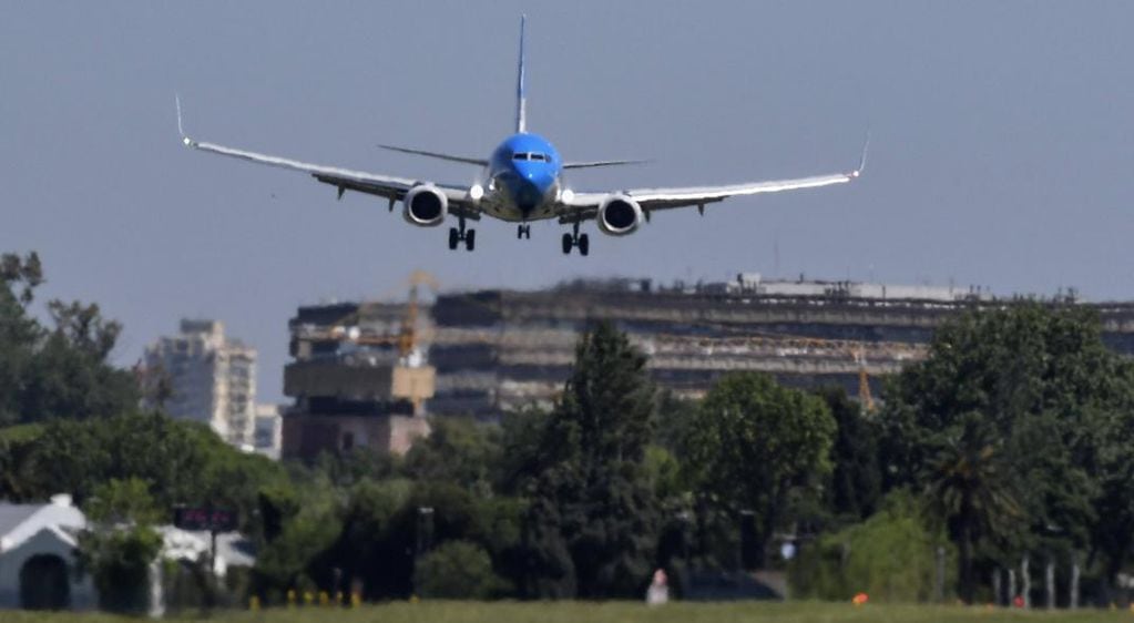 El pasado 15 de marzo, Aeroparque recibió su primer vuelo en siete meses (Archivo / DPA).