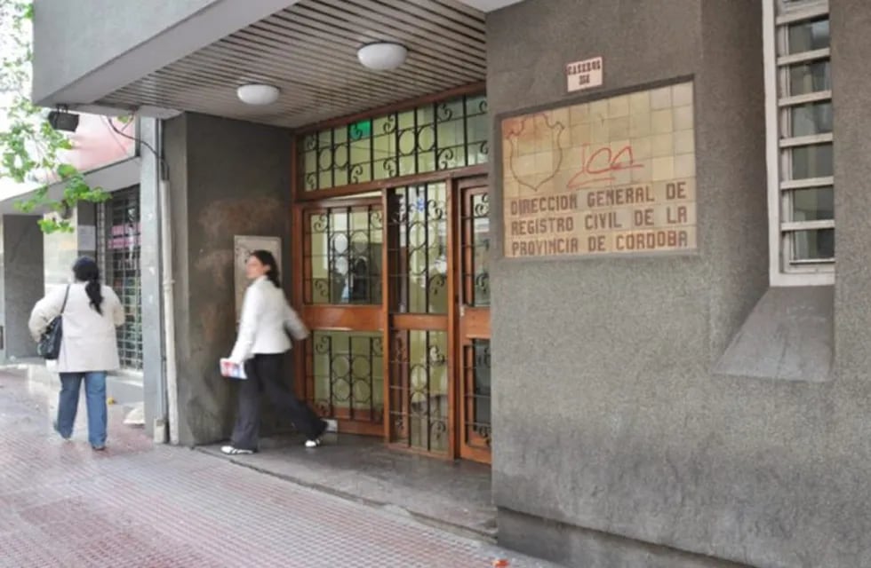 Registro Civil de la provincia de Córdoba.