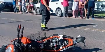 Siniestro fatal en Embalse (Bomberos de Embalse).