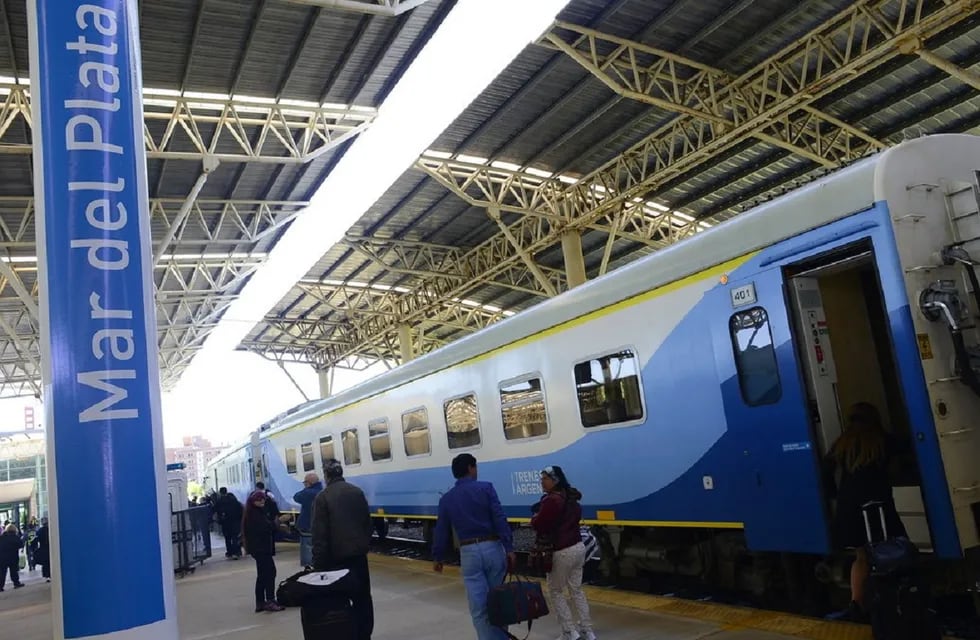 El tren a Mar del Plata sale desde la estación Constitución.