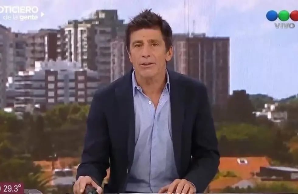 Nicolás Repetto protagonizó una nueva polémica en el noticiero de Telefe.