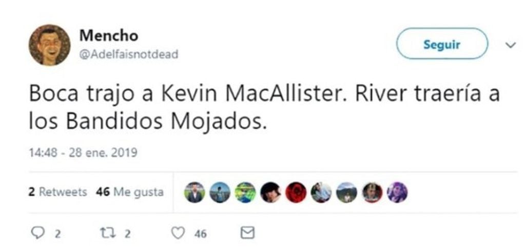 Los memes recordando a Mi Pobre Angelito por el desembarco de Kevin Mac Allister en Boca.