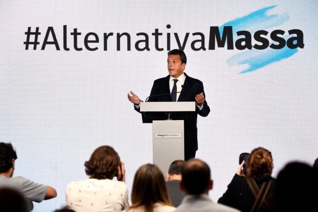 Massa le pidió a Macri que convoque a una reunión con los líderes de la oposición. (Prensa Frente Renovador)