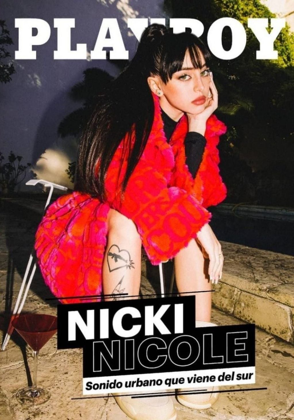 La rosarina Nicki Nicole llegó a la tapa de Playboy