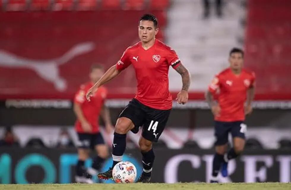 Lucas González, el jujeño que juega en Independiente de Avellaneda, es pretendido por un club europeo de primera división.