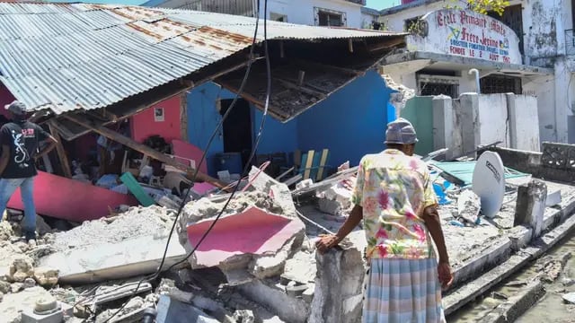 Terremoto en Haití.