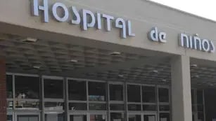 Hospital de Niños. Al advertir la gravedad de su estado, los médicos lo derivaron a Córdoba. (La Voz/Archivo)