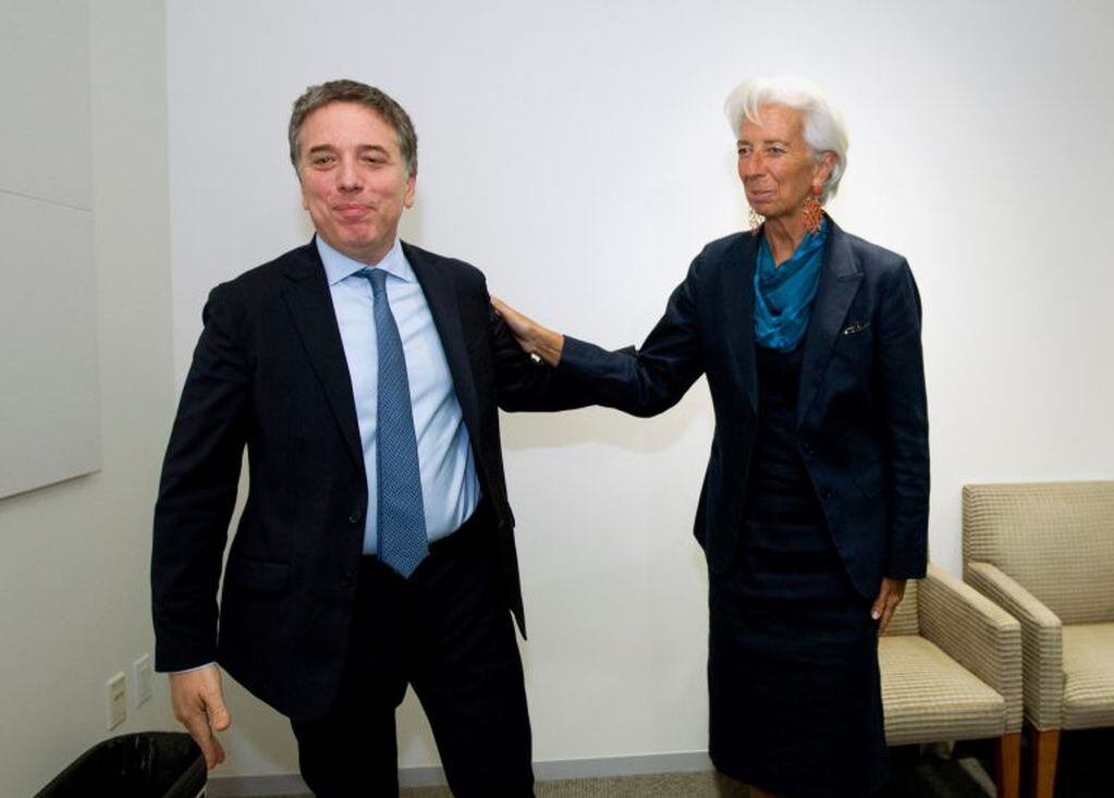 Nicolás Dujovne se reunirá con Christine Lagarde. (AFP)