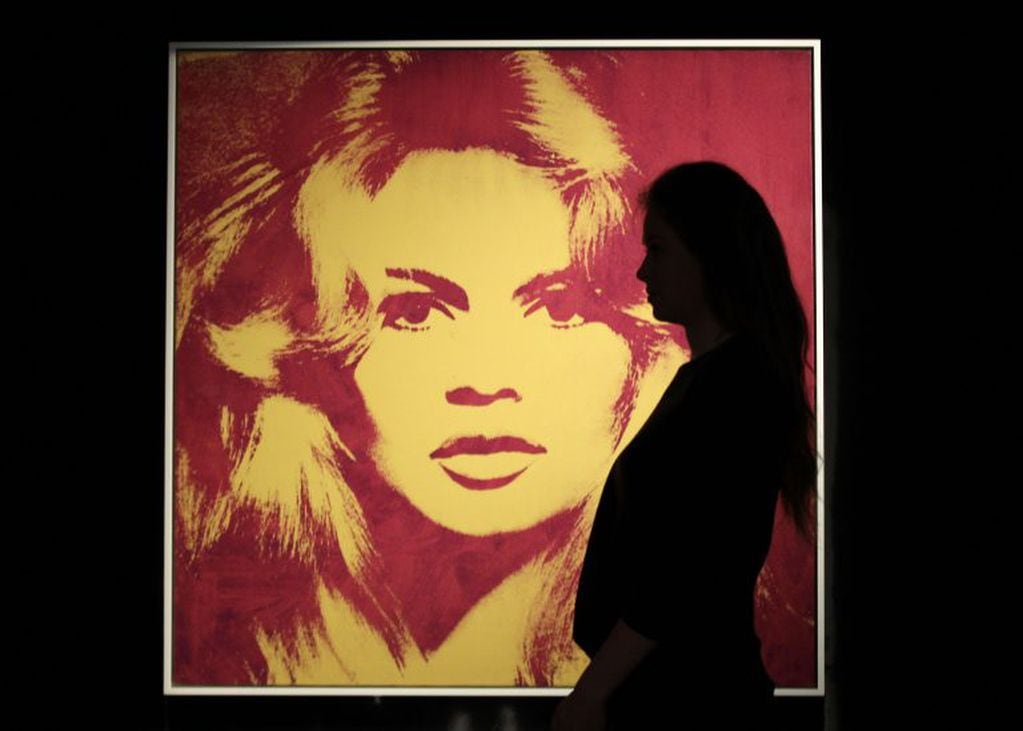 Obra de Andy Warhol, "Brigitte Bardot"