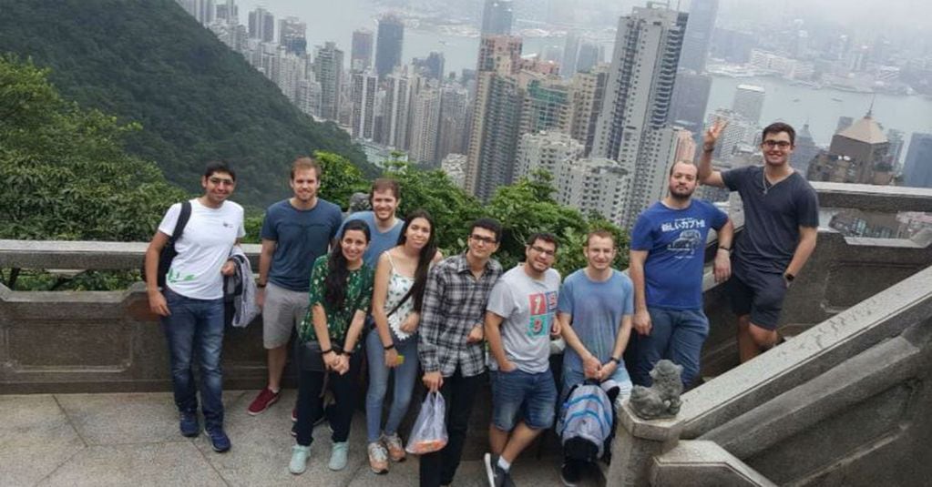 Estudiante cordobés se capacitó en China, como parte de un programa de Huawei que beca a talentos argentinos.