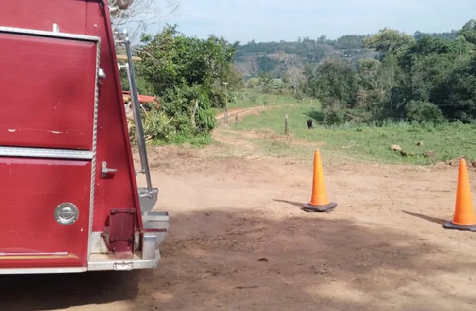 San Vicente: trabajador rural falleció aplastado por una máquina.