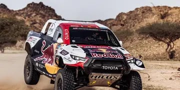 Al-Attiyah busca su quinto triunfo en el Dakar.