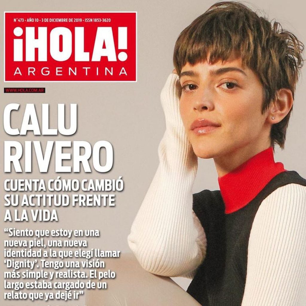 Calu Rivero es la nueva portada de la revista Hola! Argentina (Foto: Instagram/ @lacalurivero)
