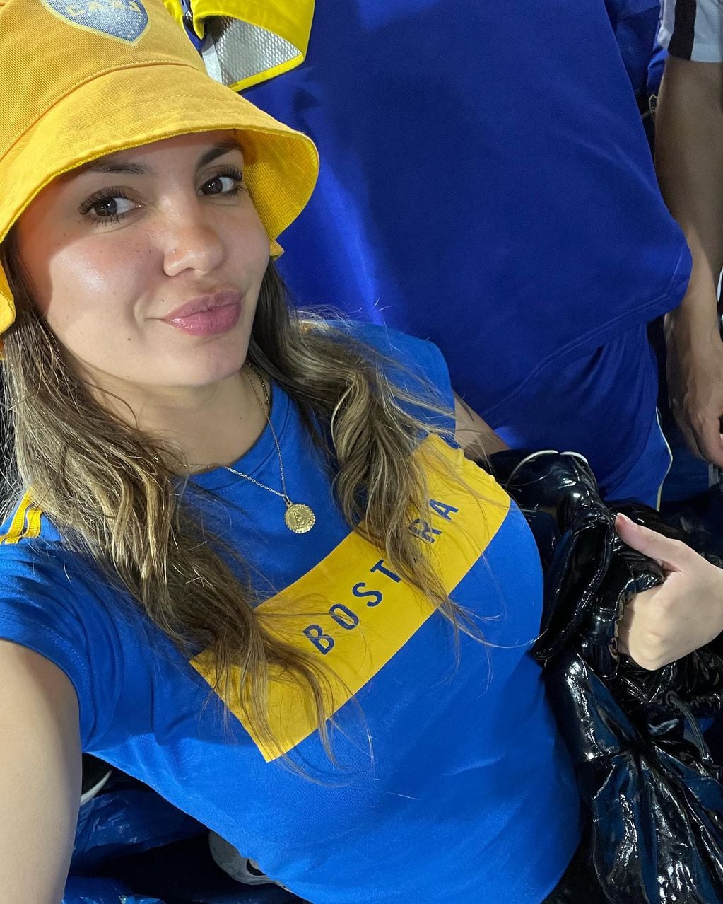 Micaela Romero es fana de Boca.