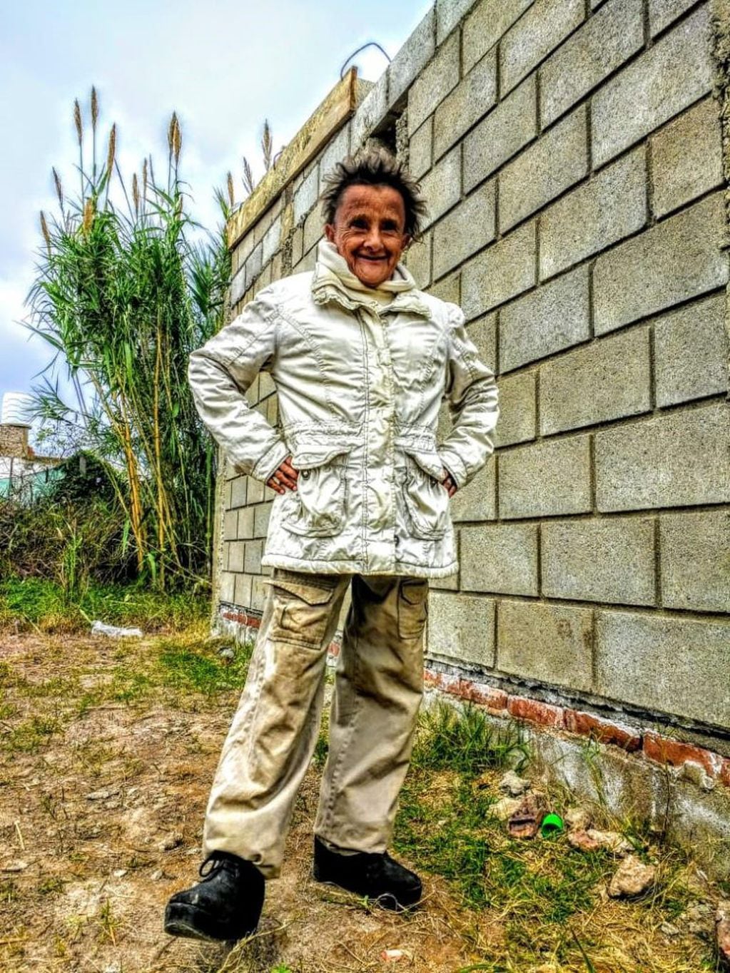 Gloria, vecina de Barrio 1° de Mayo, próxima beneficiaria de la labor de Gesto Solidario.