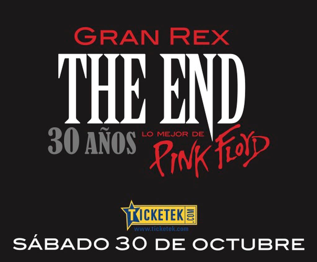 "The End" celebra sus 30 años homenajeando a Pink Floyd