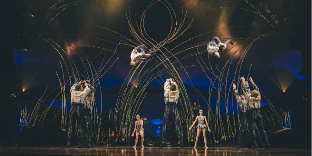 Amaluna, el espectáculos del Cirque Du Soleil que se lleva a cabo en el Distrito CIudad de las Artes en Córdoba.