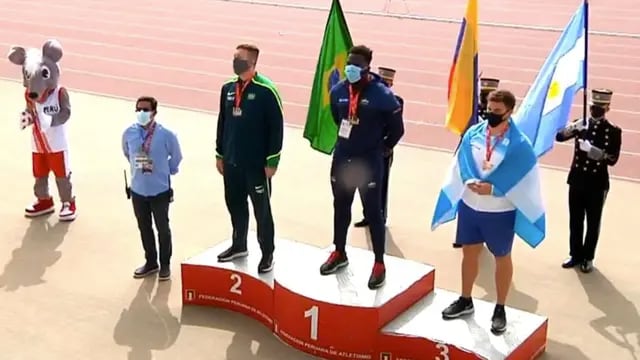 Juan Arrieguez obtuvo una medalla de bronce en Lima