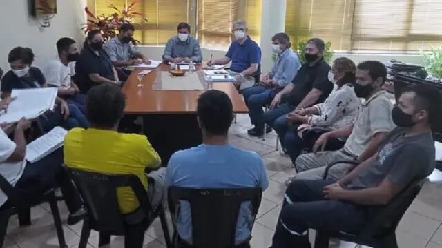 Eldorado: gremialistas y autoridades municipales se reunieron para discutir salarios