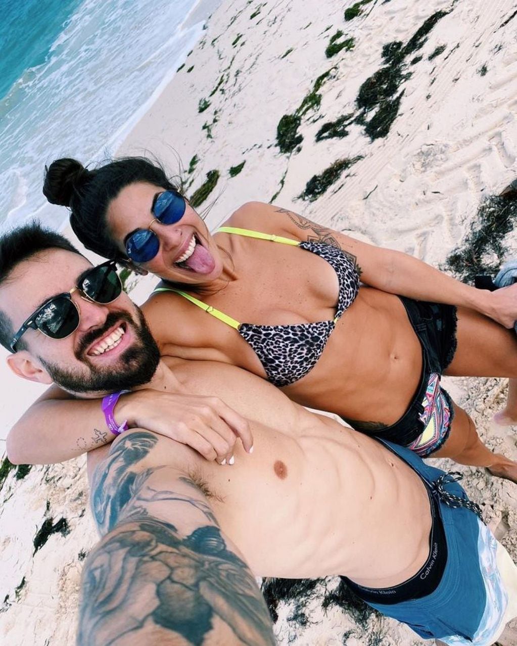 Ivana Nadal y Hernán Rey (Instagram/@ivinadal)