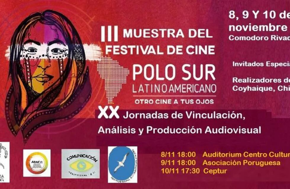 Hoy comienza el Festival de Cine Latinoamericano en Comodoro