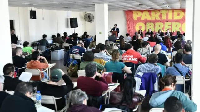 Partido Obrero reunión
