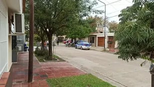 El violento episodio sucedió en la siesta del martes en Villa María. (Villa María Vivo)