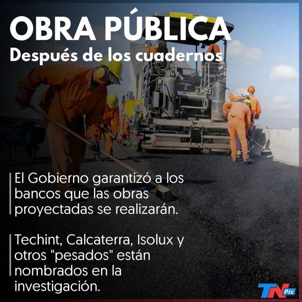 Guillermo Dietrich se refirió a la diferencia de gastos en obra pública durante el kirchnerismo y el Gobierno actual. (TN)