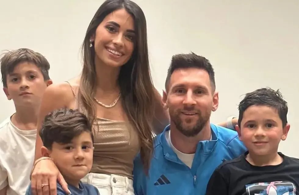 Los Messi siempre juntos