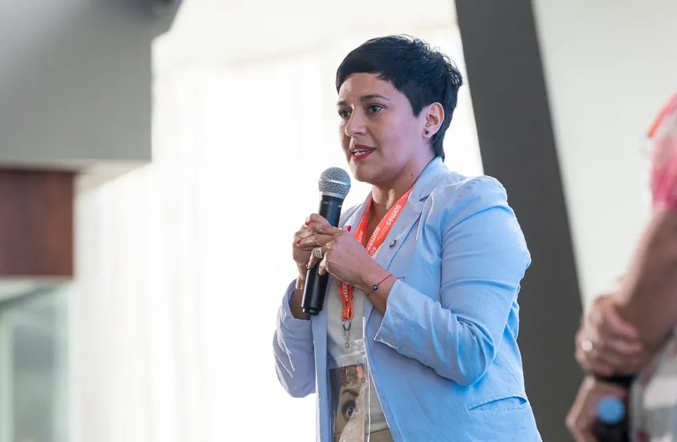Ministra de Educación, Cultura, Ciencia y Tecnología de la Provincia, Analía Cubino