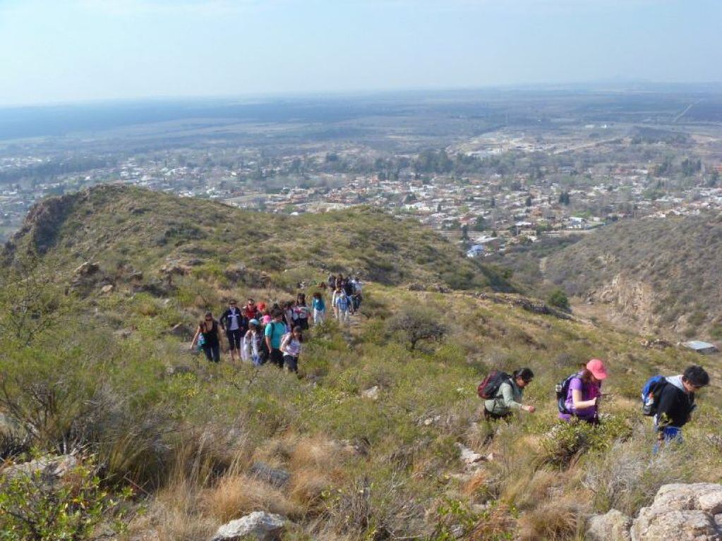 Cerro de la Cruz, en Juana Koslay, San Luis.