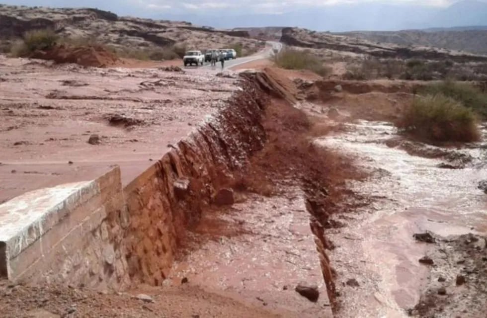 Inundaciones en Salta. (Foto: TN)