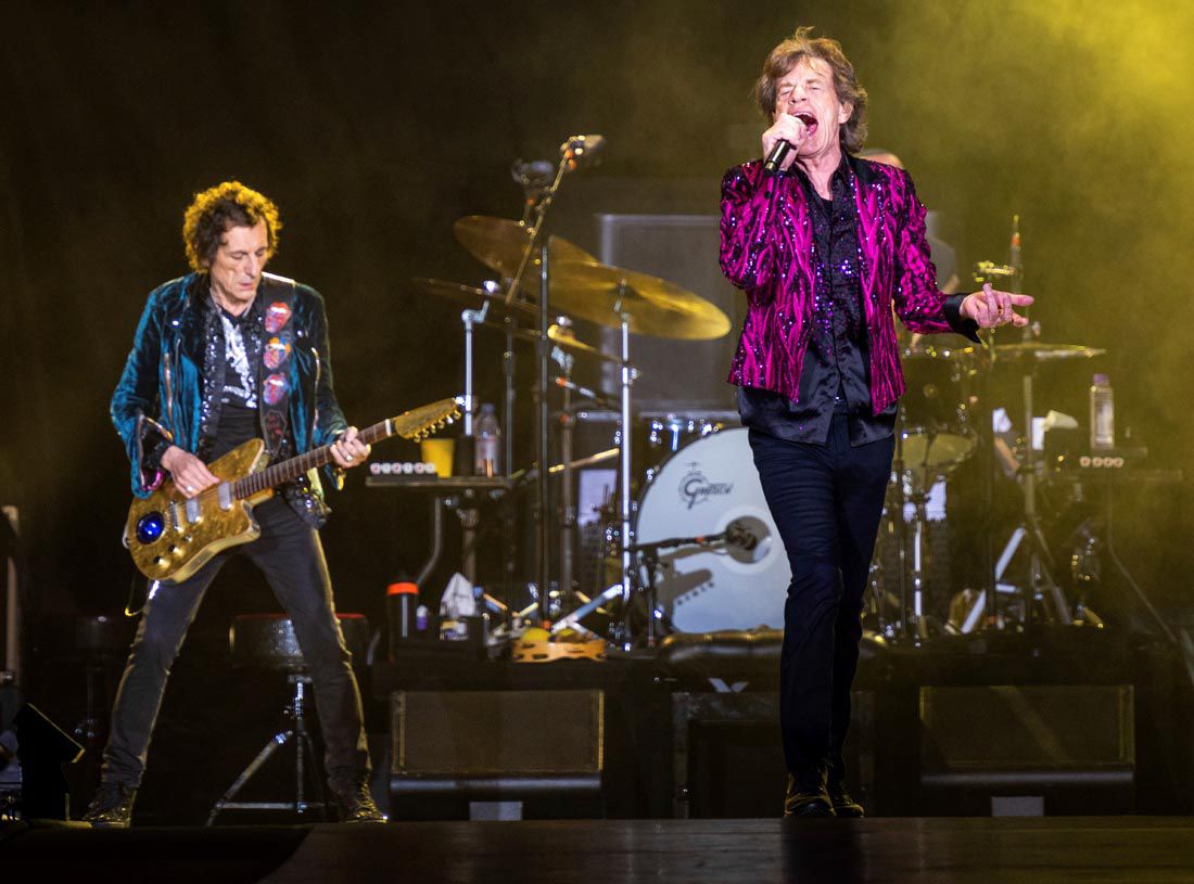 ID:6684650 Mick Jagger, de los Rolling Stones,  La Banda se presenta durante la gira 