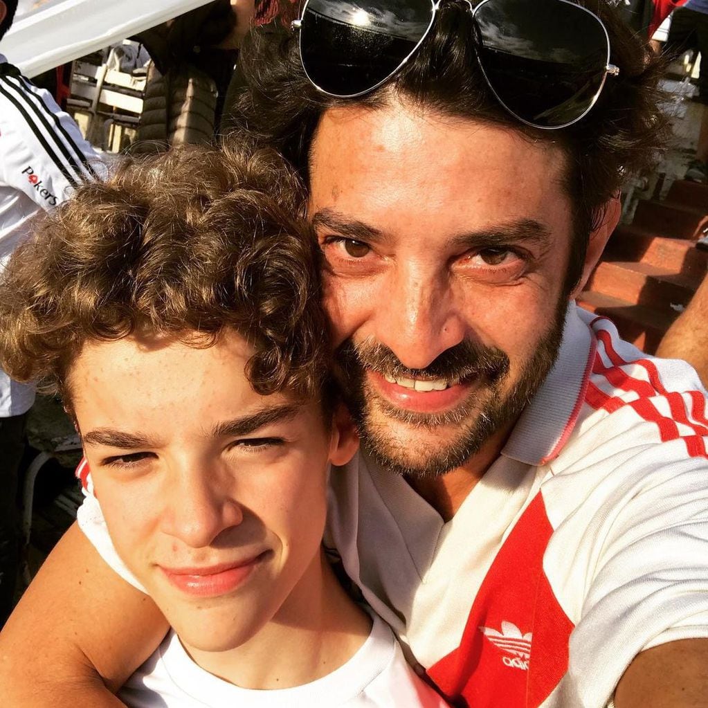 Vito, el hijo de Pablo Rago y María Carámbula, ya tiene 20 años. (Instagram Pablo Rago)