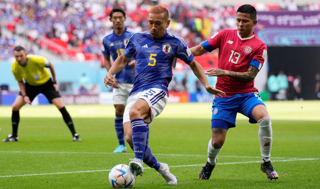 Japón dio la sorpresa ganándole 2 a 1 a Alemania en la primera fecha, pero luego decepcionó al caer 1 a 0 contra Costa Rica. Foto: AP.